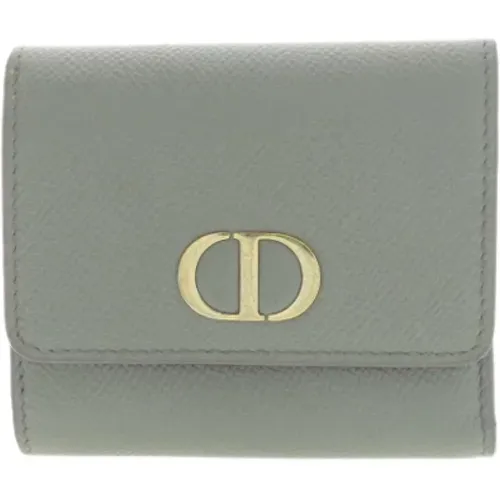 Pre-owned Leather wallets , female, Sizes: ONE SIZE - Dior Vintage - Modalova