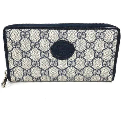 Pre-owned Canvas wallets , female, Sizes: ONE SIZE - Gucci Vintage - Modalova