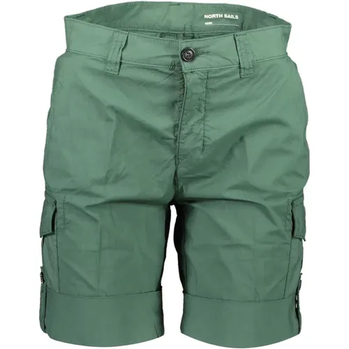 Bermuda Shorts with Contrast Details , male, Sizes: W42, W40, W46, W44, W38 - North Sails - Modalova