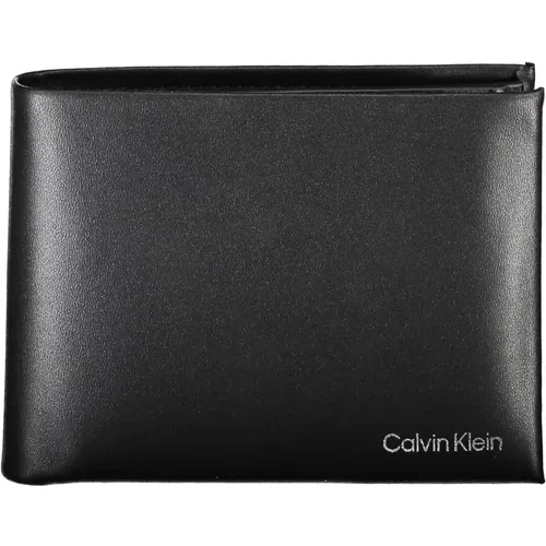 Mens Wallet Leather Bifold , male, Sizes: ONE SIZE - Calvin Klein - Modalova