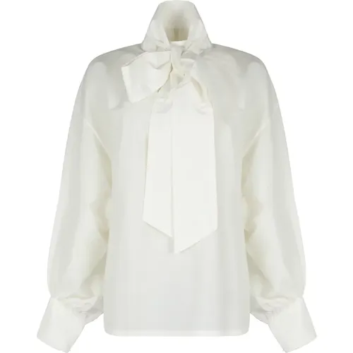 Blouses, female, , Size: S Hypnotic Blouse with Bow - Zimmermann - Modalova