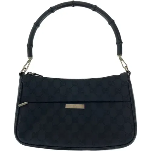 Pre-owned Canvas gucci-bags , female, Sizes: ONE SIZE - Gucci Vintage - Modalova