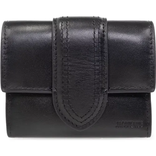 Leather wallet , female, Sizes: ONE SIZE - Jacquemus - Modalova