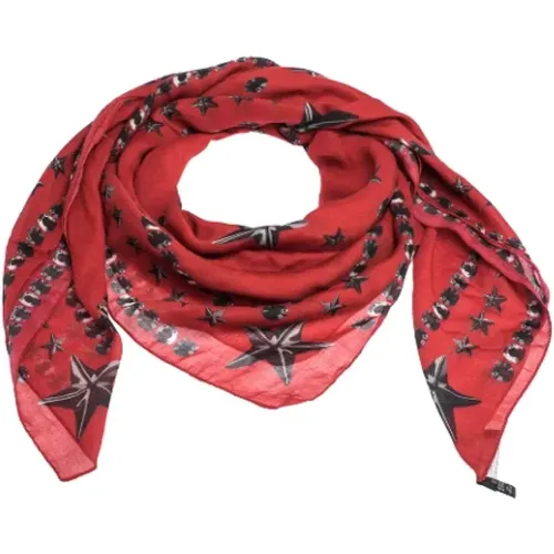 Pre-owned Scarves, female, , Size: ONE SIZE Pre-owned Cotton scarves - Givenchy Pre-owned - Modalova