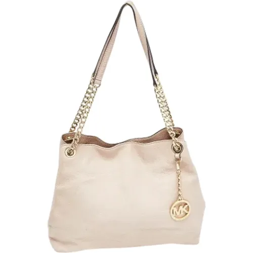 Pre-owned Tote Bags, female, , Size: ONE SIZE Pre-owned Leather shoulder-bags - Michael Kors Pre-owned - Modalova