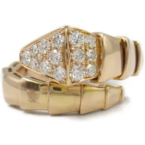 Pre-owned Rose Gold rings , female, Sizes: ONE SIZE - Bvlgari Vintage - Modalova