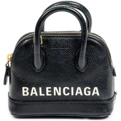 Pre-owned Handbags, female, , Size: ONE SIZE Pre-owned Leather handbags - Balenciaga Vintage - Modalova