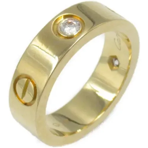 Pre-owned Jewellery, female, , Size: ONE SIZE Pre-owned Metal rings - Cartier Vintage - Modalova