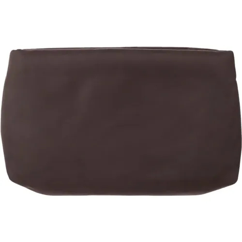 Glänzende Braune Gepolsterte Clutch mit Taschen - IVY OAK - Modalova