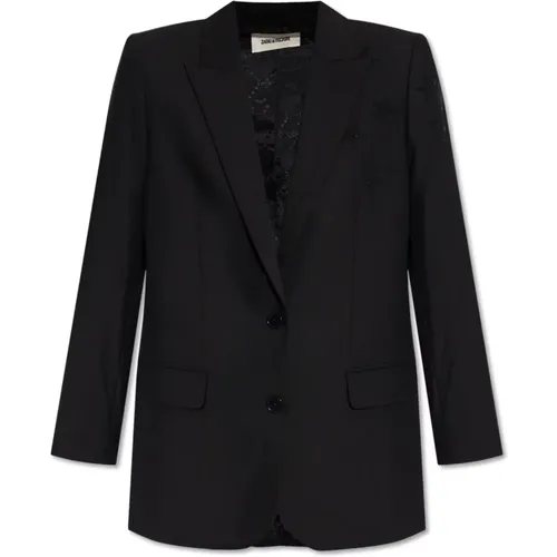 Blazer mit geschlossenen Revers Viva , Damen, Größe: 2XS - Zadig & Voltaire - Modalova