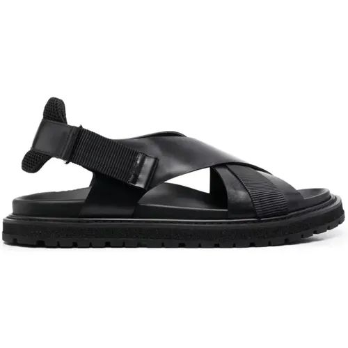 Men`s Crossover-Strap Sandals , male, Sizes: 6 UK - Premiata - Modalova