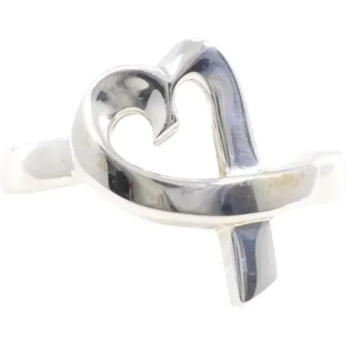 Pre-owned Jewellery, female, , Size: ONE SIZE Pre-owned Silver rings - Tiffany & Co. Pre-owned - Modalova