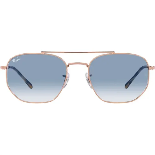 Irregular Metal Frame Sunglasses with Gradient Crystal Lenses , male, Sizes: 54 MM, 57 MM - Ray-Ban - Modalova