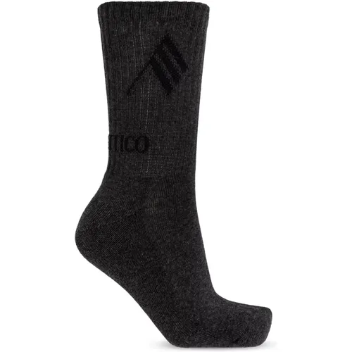 Socken mit Logo , Damen, Größe: L/Xl - The Attico - Modalova