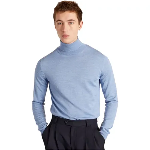 Turtlenecks, male, , Size: 2XL Light Merino Wool Turtleneck - L'Exception Paris - Modalova