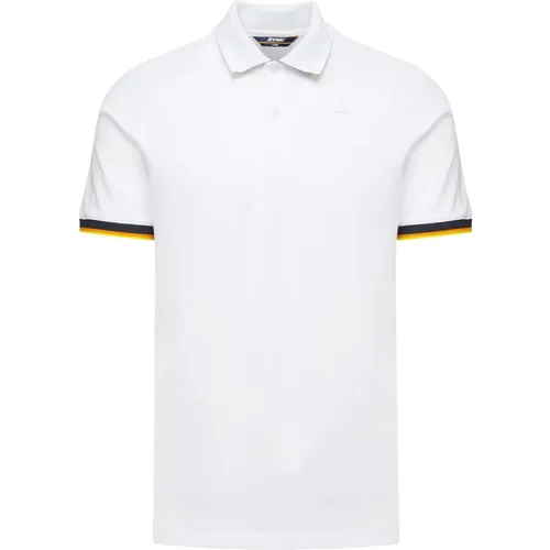 Vincent Logo Silikon Polo für Herren , Herren, Größe: 2XL - K-way - Modalova