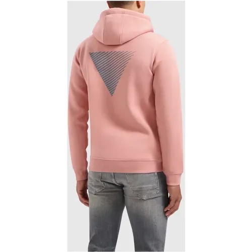 Essential Logo Hoodie Herren Rosa , Herren, Größe: S - Pure Path - Modalova