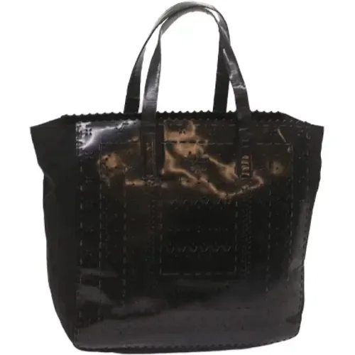 Pre-owned Tote Bags, female, , Size: ONE SIZE Pre-owned Leather handbags - Prada Vintage - Modalova