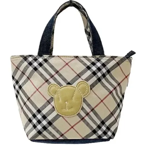 Pre-owned Denim totes , female, Sizes: ONE SIZE - Burberry Vintage - Modalova