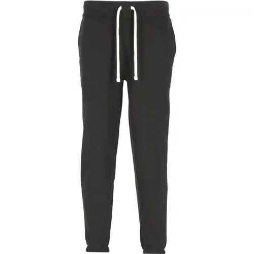 Cotton Blend Trackpants with Pony Logo , male, Sizes: S - Ralph Lauren - Modalova