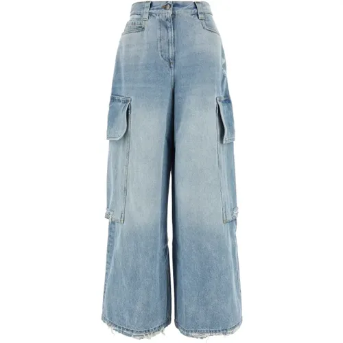 Stylische Jeans für Männer , Damen, Größe: W27 - Palm Angels - Modalova