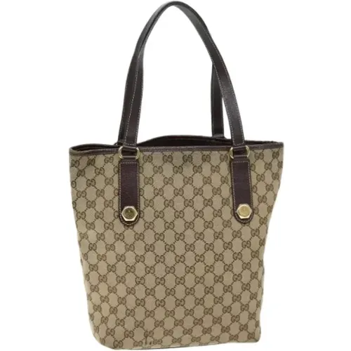 Pre-owned Canvas gucci-bags , female, Sizes: ONE SIZE - Gucci Vintage - Modalova