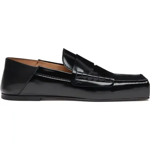 Schwarze eckige Loafer Jacquemus - Jacquemus - Modalova