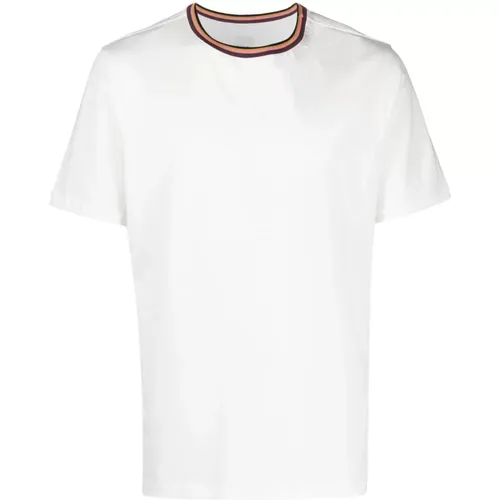 Klassisches Weißes T-Shirt und Polo , Herren, Größe: 2XL - PS By Paul Smith - Modalova