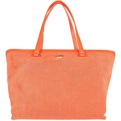 Perforierte Handtasche , Damen, Größe: ONE Size - Cavalli Class - Modalova