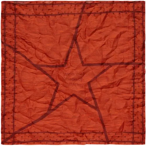 Sternen Baumwoll-Leinen Taschentuch - Massimo Alba - Modalova