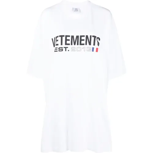 T-shirts and Polos , female, Sizes: XS, S - Vetements - Modalova