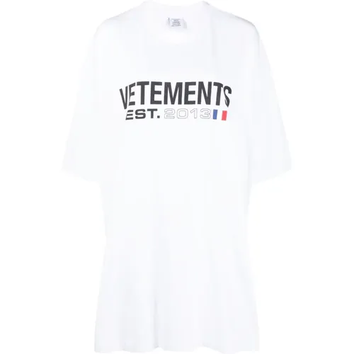 Weiße T-Shirts und Polos Vetements - Vetements - Modalova