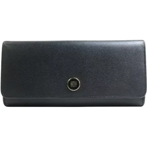 Pre-owned Wallets, female, , Size: ONE SIZE Pre-owned Leather wallets - Loewe Pre-owned - Modalova