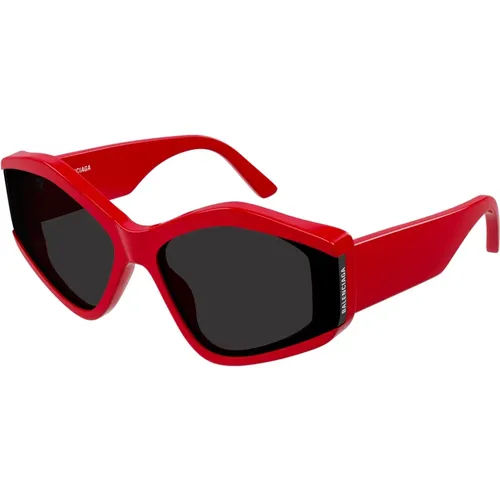 Grey Sunglasses Bb0302S , female, Sizes: 66 MM - Balenciaga - Modalova