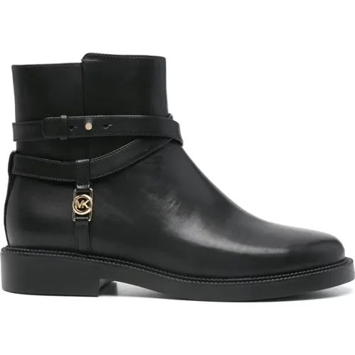Ankle Boots, female, , Size: 9 1/2 US Flat Ankle Bootie for Women - Michael Kors - Modalova