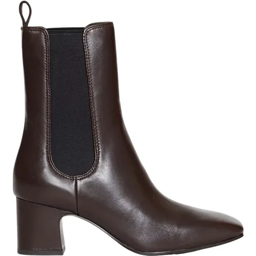 Marrone Noos Leather Ankle Boots , female, Sizes: 5 UK - Ash - Modalova