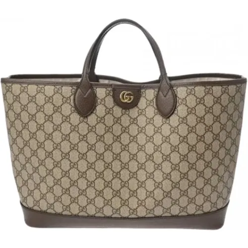 Pre-owned Tote Bags, female, , Size: ONE SIZE Pre-owned Leather gucci-bags - Gucci Vintage - Modalova