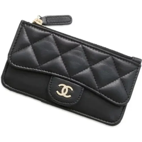 Pre-owned Leather wallets , female, Sizes: ONE SIZE - Chanel Vintage - Modalova