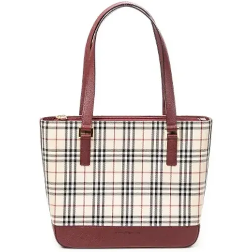 Pre-owned Canvas totes , female, Sizes: ONE SIZE - Burberry Vintage - Modalova