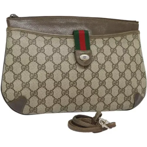 Pre-owned Cross Body Bags, female, , Size: ONE SIZE Pre-owned Leather gucci-bags - Gucci Vintage - Modalova