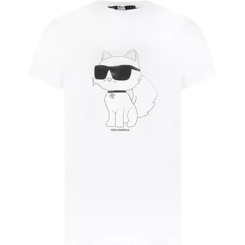 T-Shirt , female, Sizes: XS, L - Karl Lagerfeld - Modalova