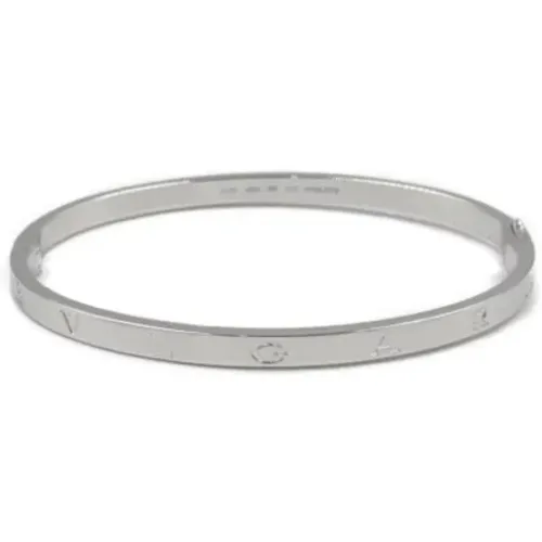 Pre-owned Jewellery, female, , Size: ONE SIZE Pre-owned White Gold bracelets - Bvlgari Vintage - Modalova