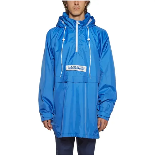 Rain Jackets, male, , Size: S Oversized Waterproof Jacket - Napapijri - Modalova