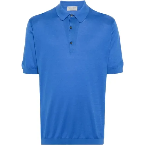 Short-Sleeved Polo Shirt , male, Sizes: 2XL, XL, L - John Smedley - Modalova