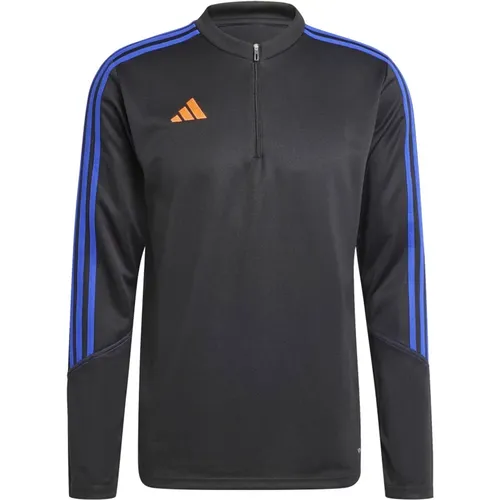 Herren 3 Streifen Sweatshirt , Herren, Größe: S - Adidas - Modalova