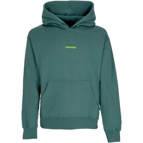 Wald Hoodie mit Rippen , Herren, Größe: XS - Propaganda - Modalova