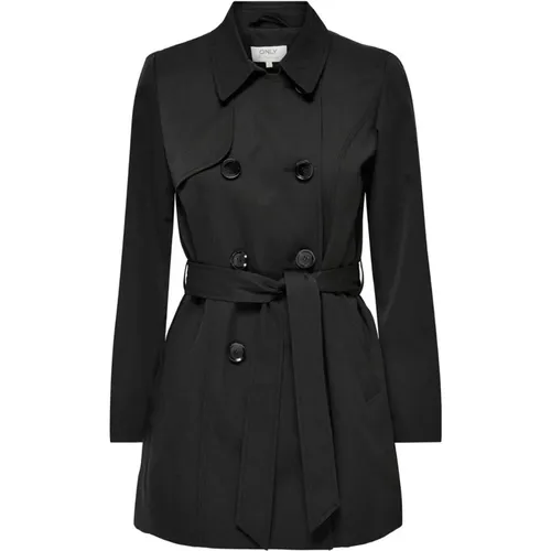 Blazers, female, , Size: S Button-Up Jacket with Pockets - Only - Modalova