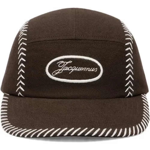 Caps, male, , Size: 56 CM La Casquette Casco Cap - Jacquemus - Modalova