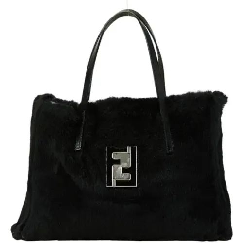 Pre-owned Tote Bags, female, , Size: ONE SIZE Pre-owned Leather handbags - Fendi Vintage - Modalova