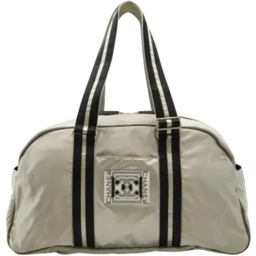 Pre-owned Weekend Bags, unisex, , Size: ONE SIZE Pre-owned Fabric travel-bags - Chanel Vintage - Modalova